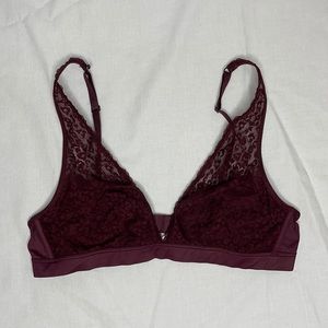 PINK VS Lace Plunge Bralette